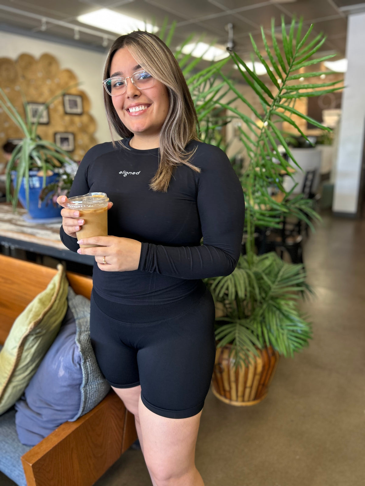 She is the Moment booty lifting shorts