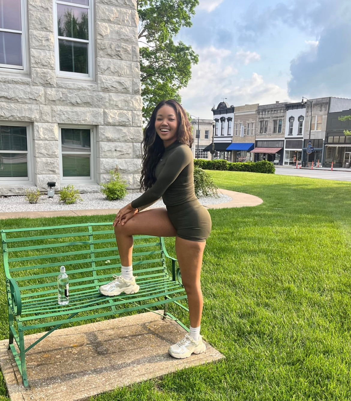 She is the Moment booty lifting shorts