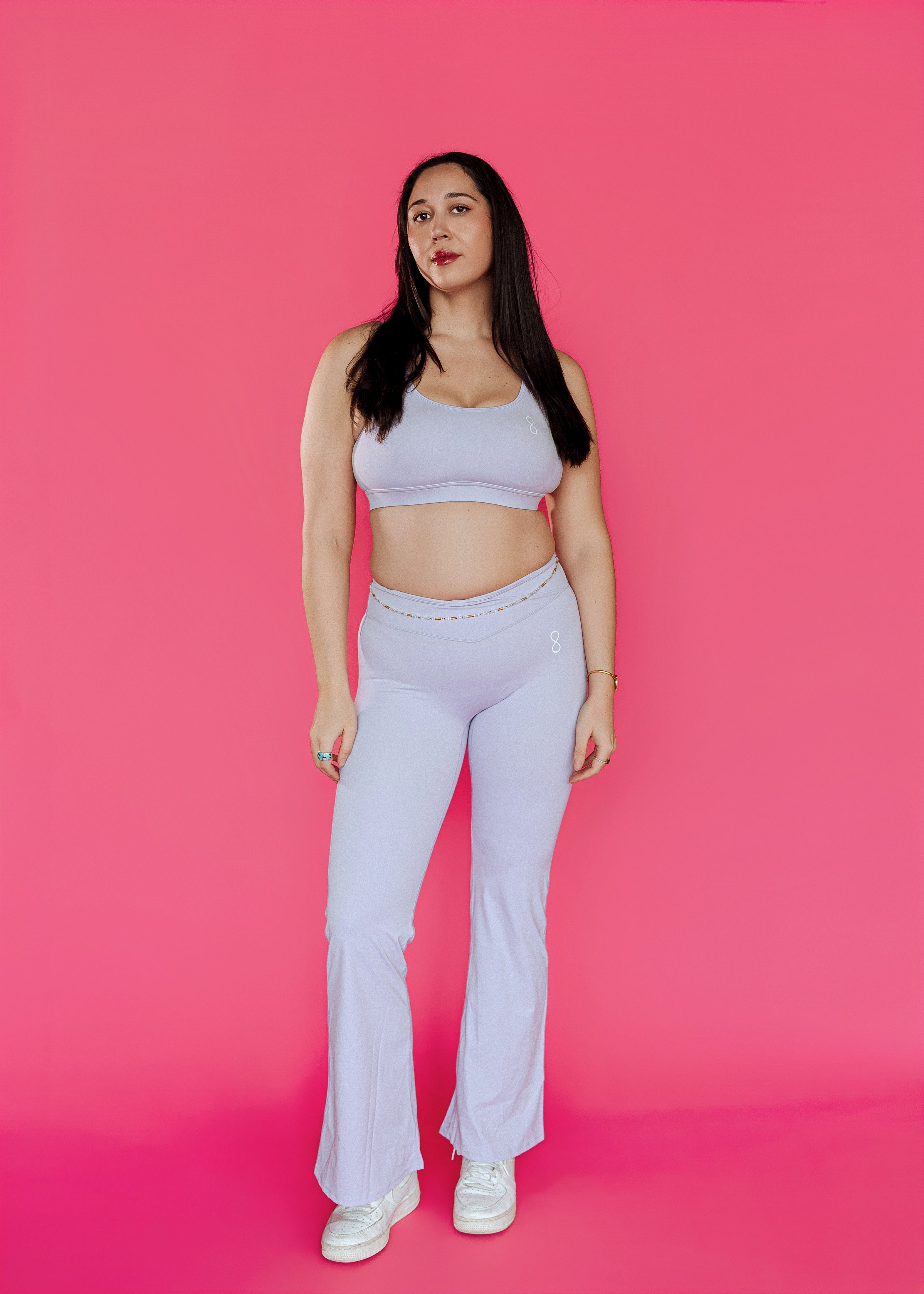 Glow up flared leggings