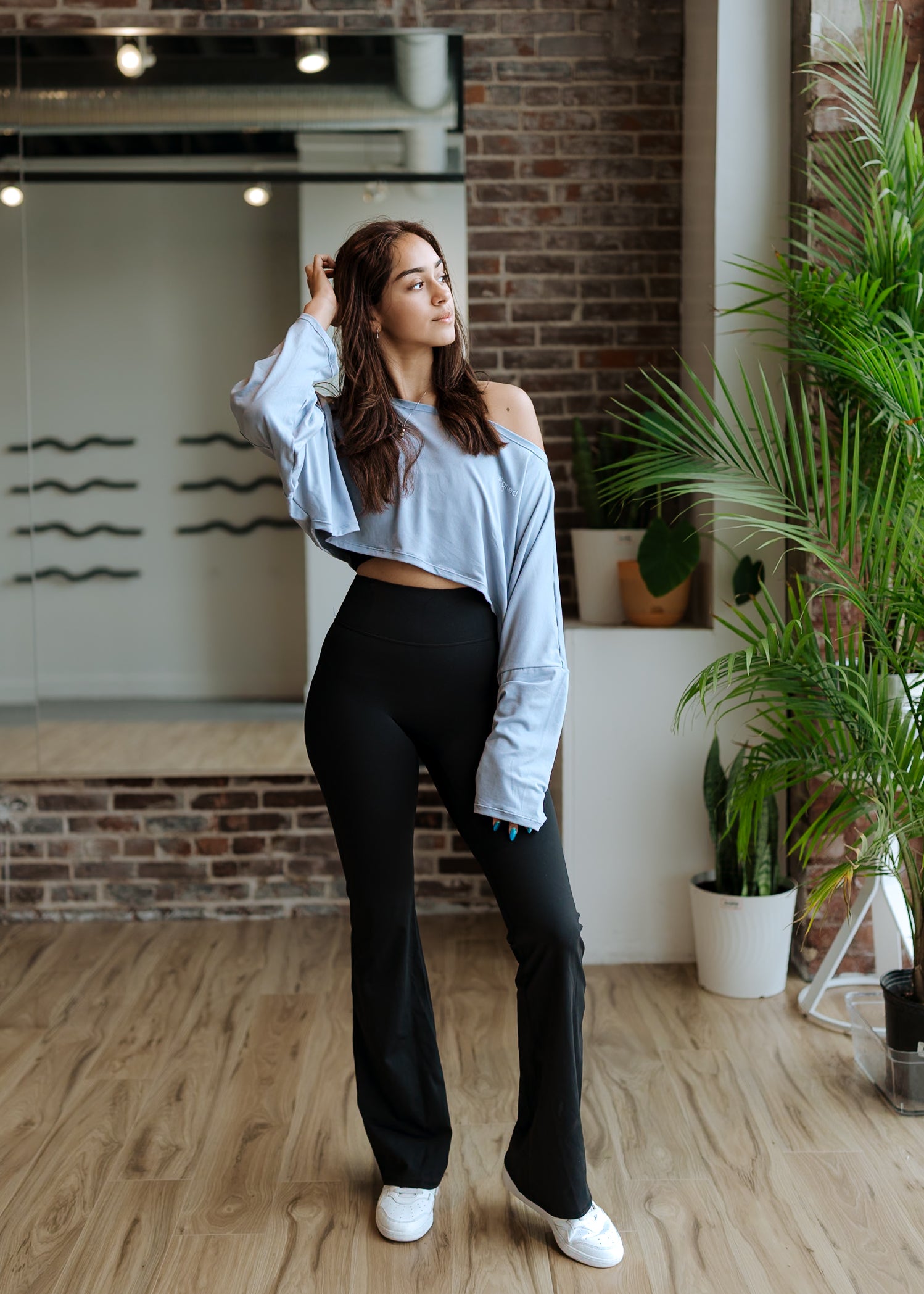 Falling into Place Slouchy Long Sleeve