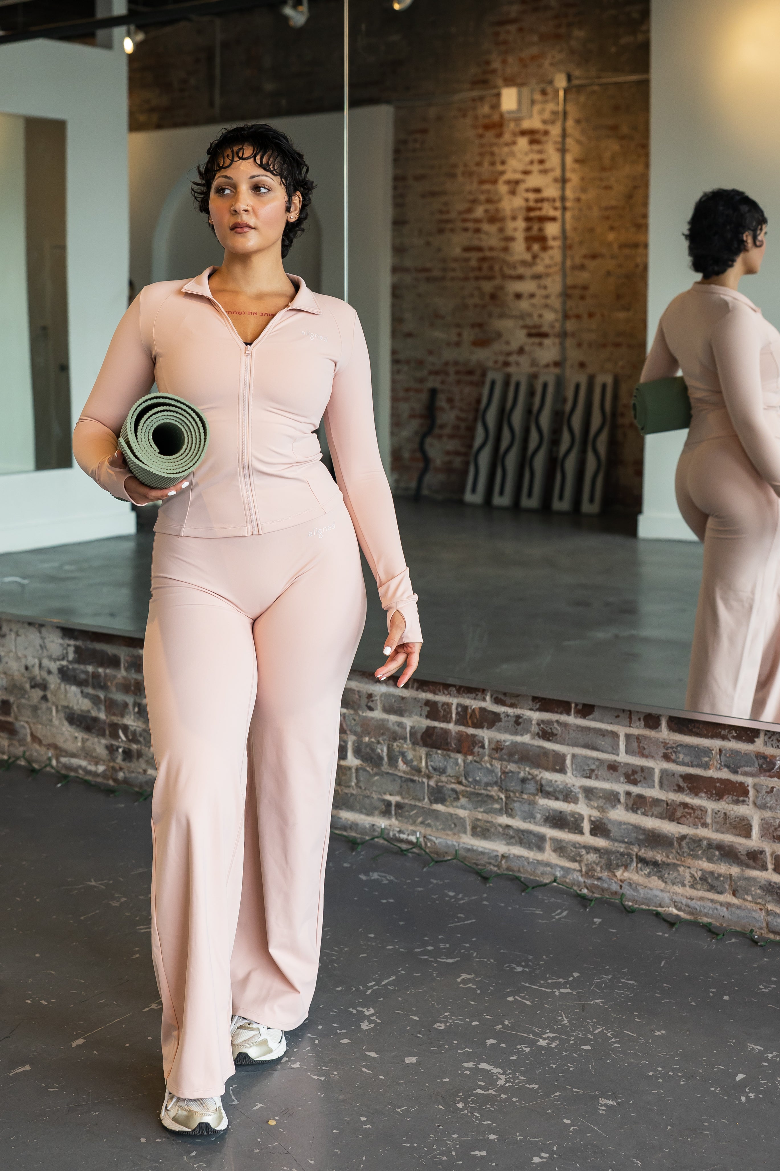 Level Up Double Lined Straight Leg Leggings