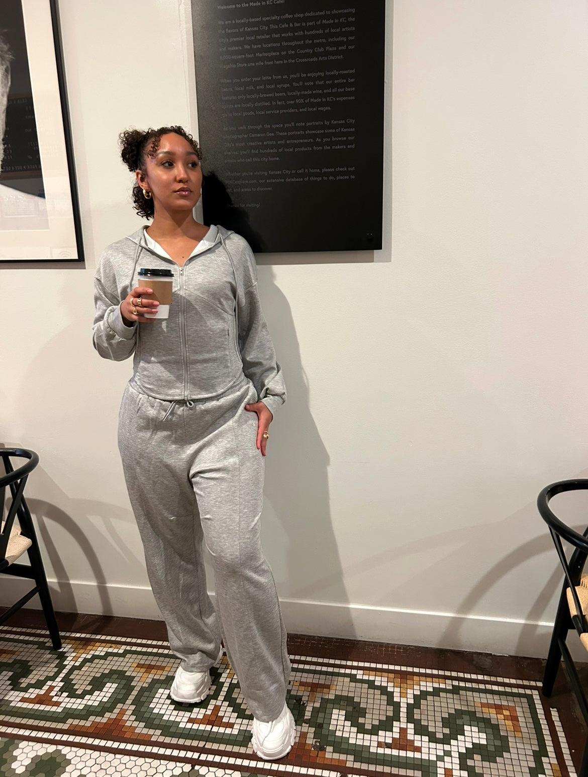 Cozy Corset Wide Leg Joggers